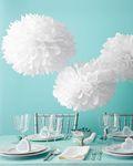 Cadeaux de naissance ou Shower de Bébé (Baby's shower !) Guirlande pompom