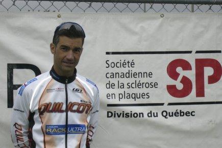 Fabien, l'ancien membre de l'équipe nationale du Canada de cyclisme, a la SEP depuis 2009: témoignage!