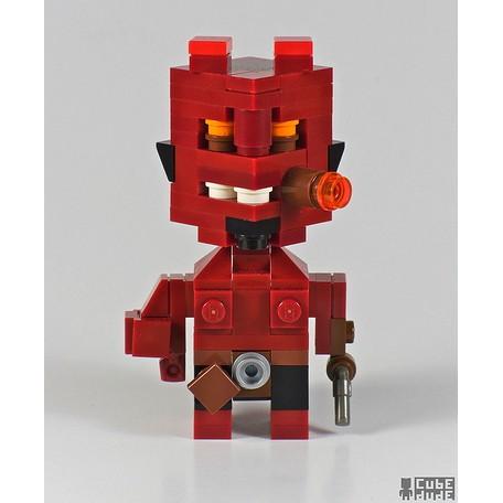 Les Super Héros en Lego par Cube Dude