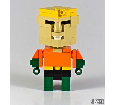 Les Super Héros en Lego par Cube Dude