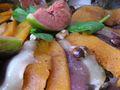 Salade de melon au crottin de chavignol Salade fin d'été