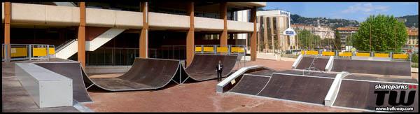 Le rollerpark Jean Bouin de Nice (06) Le rollerpark Jean Bouin de Nice (06)