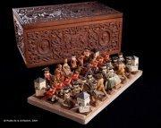 Un jeu d’échecs commémoratif de la bataille historique des plaines d’Abraham offert en donation au Musée de la civilisation