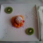 Dessert : Galette de potiron farcies et mandarines