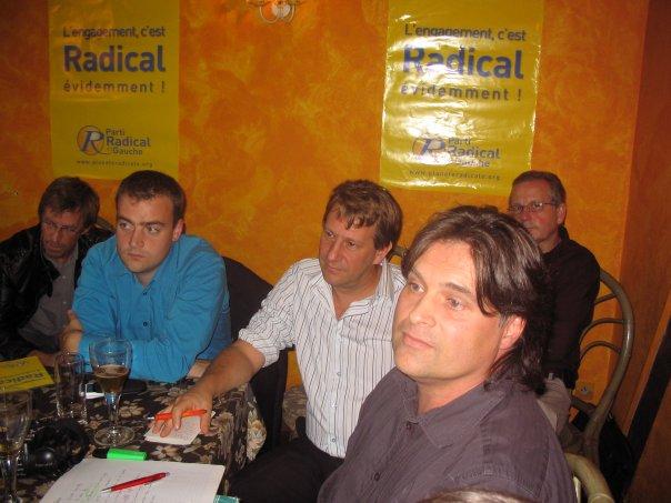 Europe Ecologie présent au café radical Europe Ecologie présent au café radical