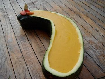 Soupe extraordinaire, et ce n’est pas qu’une affaire de présentation soupe-maxi-courgette-5