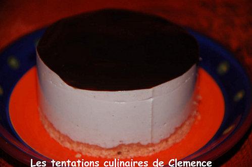 Cheesecake framboise&choco;,biscuits Reims