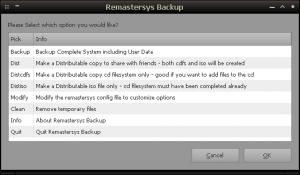remastersys remastersys