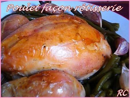 Poulet façon rôtisserie Poulet façon rôtisserie