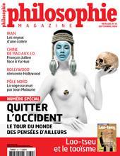 couverture Philosophie Magazine Sept 2009