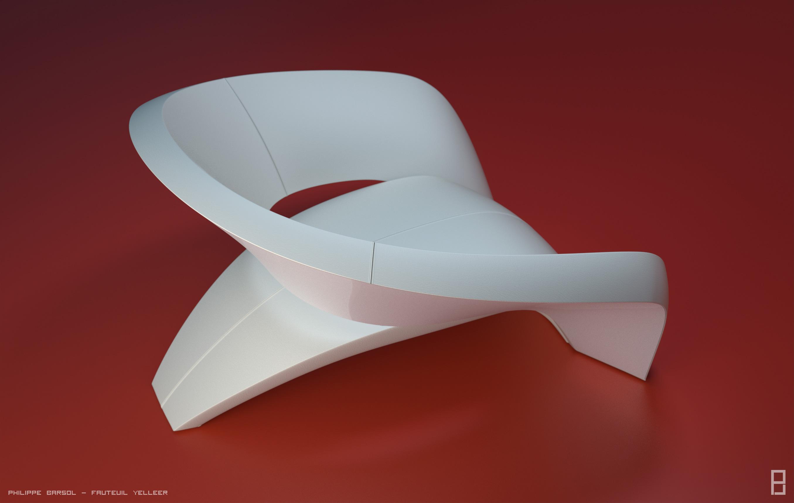 Fauteuil Yelleer par Philippe Barsol http://www.philippebarsol.com/portfolio/philippe-barsol_yelleer_02.jpg