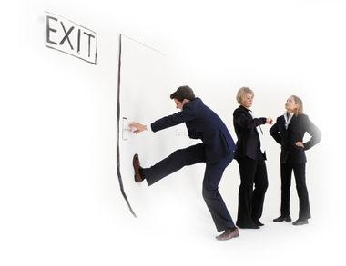 Les Français fâchés avec leurs entreprises moral_exit