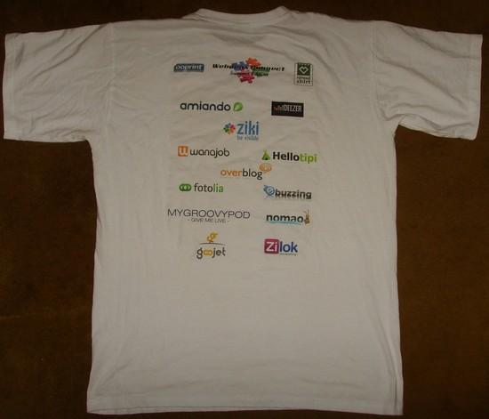 RDV le 10 Octobre au Web2Connect ? tshirt web2connect