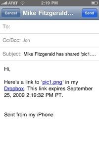 dropbox-iphone-1 getdropbox iphone 2 Dropbox pour iPhone est maintenant disponible