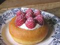 La cuisine des fées de C. Ferber: EAT ME disait Alice, carrot cupcake Savarin aux framboises