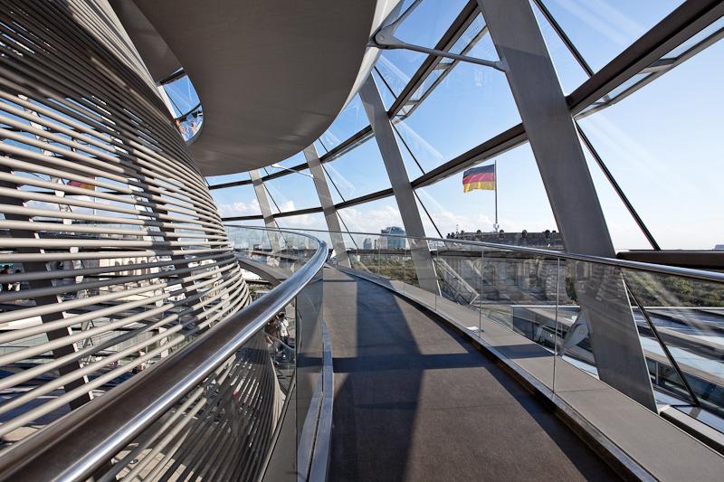 Berlin 2009 : Le Reichstag, intérieurs 3