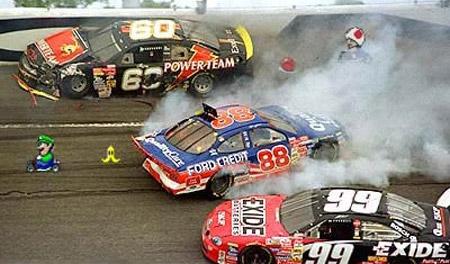 Super Mario Nascar Edition