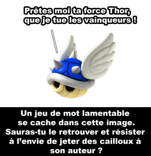 Super Mario Carapace bleue