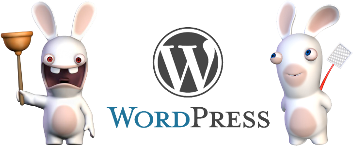 Wordpress et les Lapins Crétins Wordpress et les Lapins Crétins