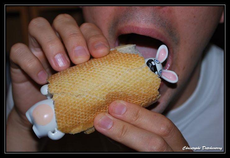 Pour Ben, ce sera un sandwich aux lapins SVP... Pour ben, ce sera un sandwich au lapins svp...
