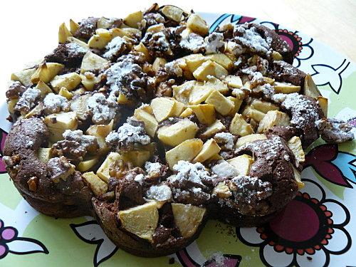 °°°CROUSTI-FONDANT CHOCOLAT/POMME°°°