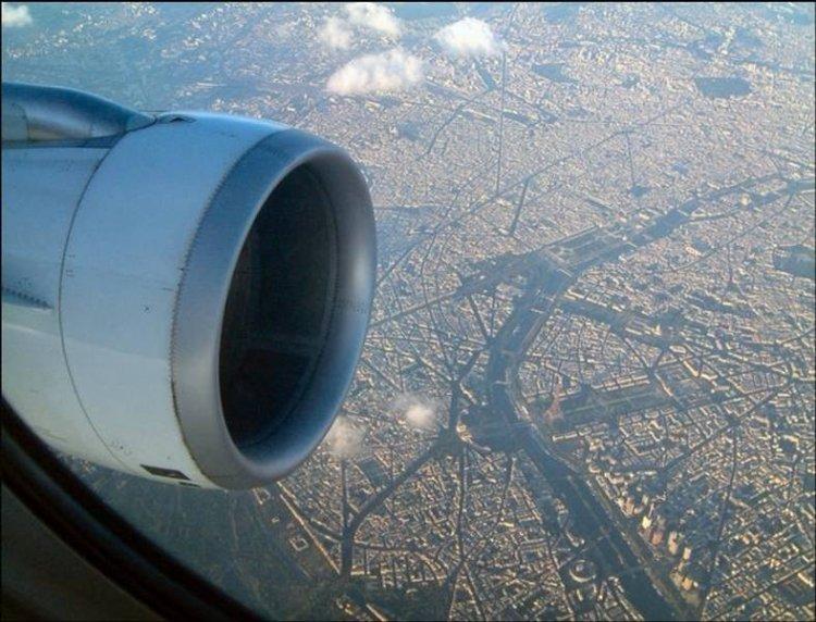 Vues aériennes de grandes villes