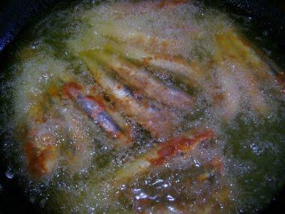 Sardines frites à l'algéroise (sardine bederssa)