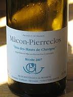Quelques Bourgogne : Vougeot Clerget Macon Pierreclos Guffens Chateau Rully