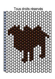 Grilles 4 animaux herbivores africains chameau_signe
