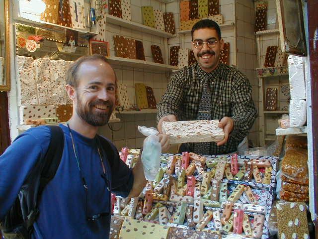 Sale, ses monuments et sa fete de cierges http://www.longsstrangetrip.com/nougat_for_sale.JPG