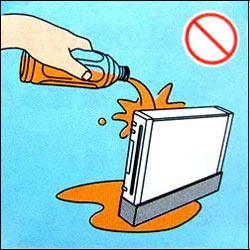 Hardcore Wii Message d'avertissement