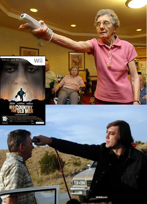 Hardcore Wii No country for old men
