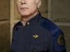 BATTLESTAR GALACTICA -- Pictured: Michael Hogan as Col. Saul Tigh -- SCI FI Channel Photo: Justin Stephens