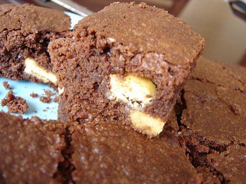 Brownie au 3 chocolats