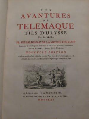 Les Avantures de Télémaque - Edition pour Bibliophile?