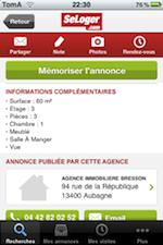 SeLoger.com: les annonces dans votre poche ! SeLoger.com: les annonces dans votre poche !