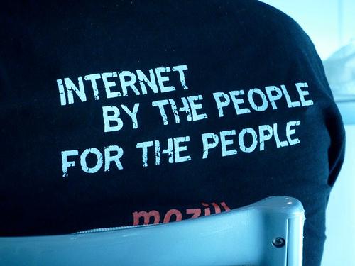 Internet by the people for the people