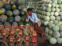 India - Koyambedu Market - Faces 36