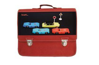 Les Cartables Miniseri Petit-wax-rouge-ds-et-mercedes