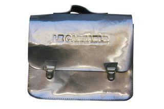 Les Cartables Miniseri Petit-cartable-cuir-vernis-gris