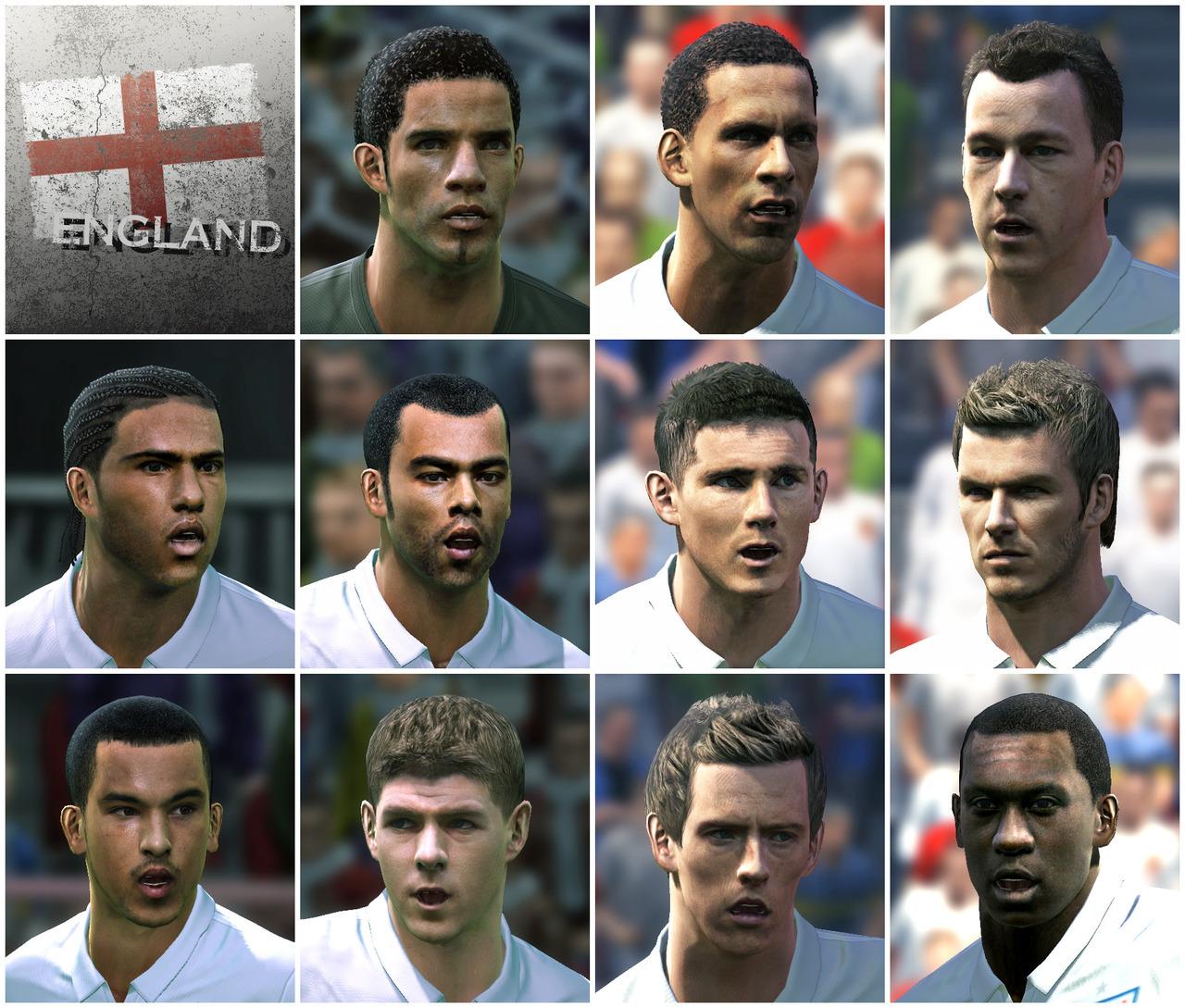 PES 2010 ... l'Equipe d'Angleterre ! PES 2010 ... l'Equipe d'Angleterre !