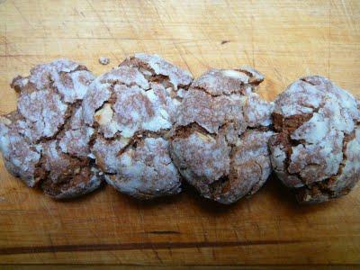 Cocoa Cashew Crinkles – Sablés cacao et noix de cajou