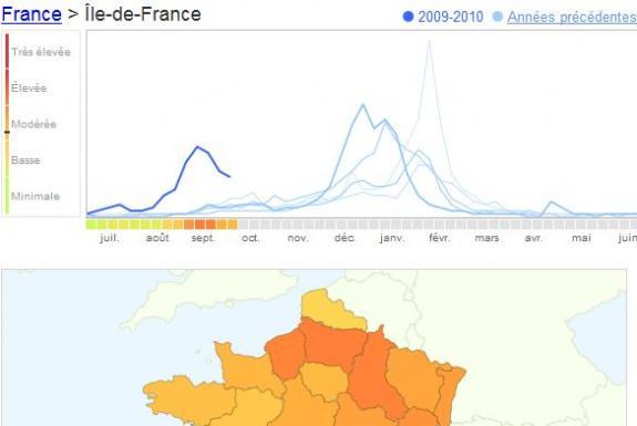 Google lance un outil de suivi de la grippe Google lance un outil de suivi de la grippe