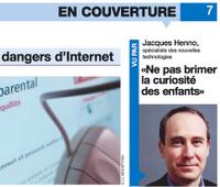 Interview dans Direct Soir