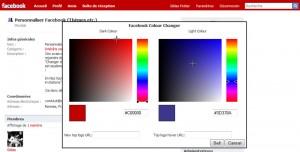 Facebook Colour Changer