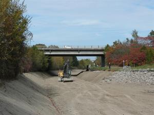 Rétablissement des caractéristiques initiales du canal des Vosges