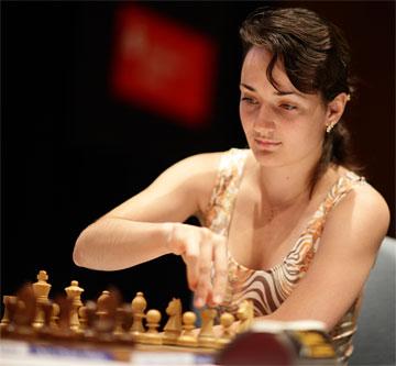 Kateryna Lahno du Spartak Vidnoe : performance 2772! © ChessBase