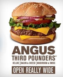 Angus Third Pounder, McDo
