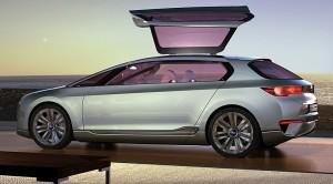 2009 subaru hybrid tourer concept