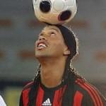 Ronaldinho avec le ballon